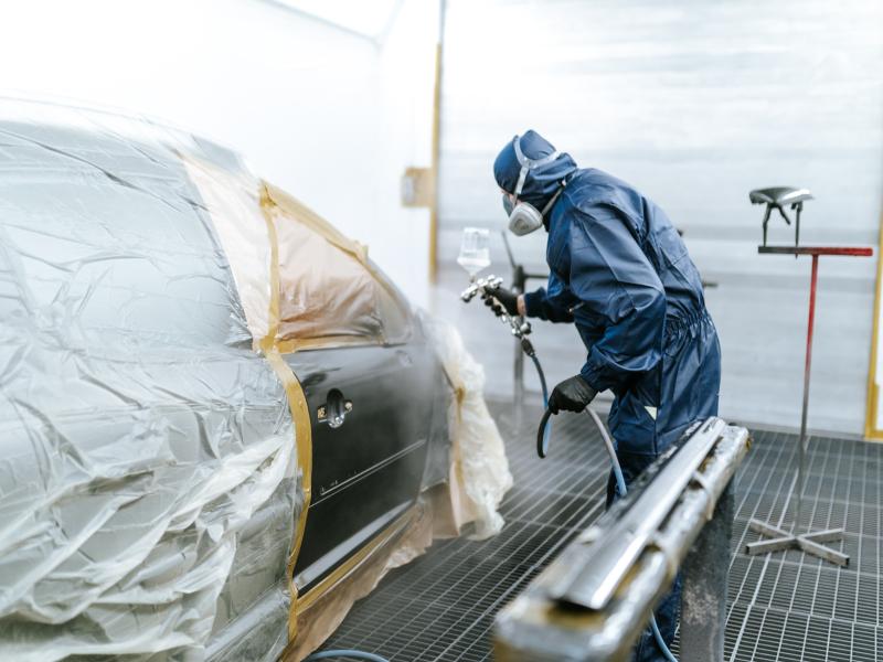 Lackierung Beifahrertür Schellmann 