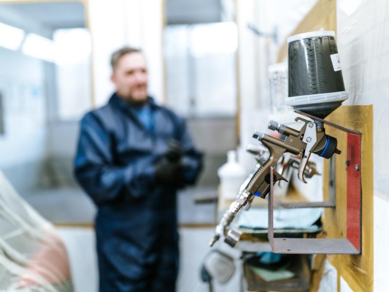 Lackierpistole Lackierer 